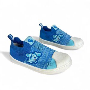 Nickelodean Blues Clues Slip On Sneakers Toddler Size 11 Tennis Shoes Pool Mesh